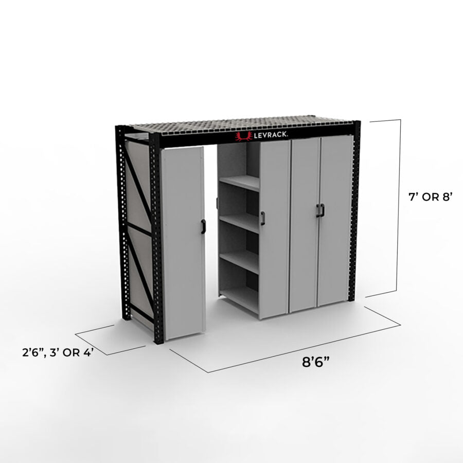 LEVRACK Mobile Aisle Shelving System | Materials Handling Store By ...