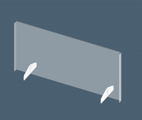 CLEAR ACRYLIC PLEXIGLASS SNEEZE GUARD PLASTIC BARRIER