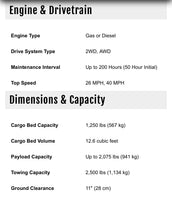 Polaris Ranger PROXD AWD Gas