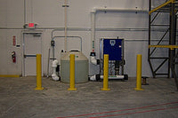 Economy Steel Warehouse Bollard 36"