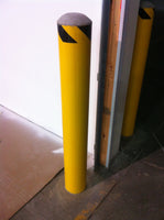 OD Direct Bury Steel Warehouse Bollard 5.5"