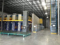 Shelving supported Catwalk and selective rack project