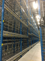 Shelving supported Catwalk and selective rack project