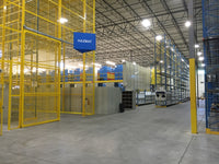 Shelving supported Catwalk and selective rack project