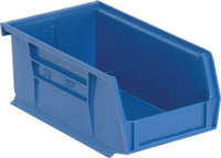 Color Stack and Hang Bins | Quantum Storage | Model QUS220 | Blue |7-3/8" x 4-1/8" x 3"
