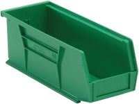 Plastic Hang & Stack Bin, 10-7/8"L x 5-1/2"W x 5"H, Yellow - Pkg Qty 12
