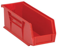 Stack and Hang Bins | Red | 10 7/8" x 4 1/8" x 4"
