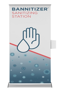 BANNITIZER™ SANITIZING STATION HS1-BCD-800-KIT
