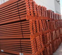 Used 96" x 4"  Pallet Rack Beams 3 pin connection
